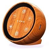 Portable Sound Machine White Noise Machine for Baby Kids Adults Sleeping with 32 Soothing Sounds 32 Volume Levels Brown Noise Machine with 4 Timer Memory Funtion for Travel Office Privacy