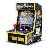 Arcade Classics - WWE Counter Series Game Machine, 4 Games, 8" Liquid Crystal Screen - Mini Cabinet, Portable Gaming, Retro, Countertop Console, Basement Decoration, Man Cave