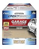 Rust-Oleum 251966 EPOXYSHIELD Garage Floor Coating, 1 Car Kit, Tan Gloss, 120 Fl Oz (Pack of 1)