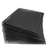 ALEGI 12 Pcs Aquarium Fish Tank Divider Plastic Egg Crate, L