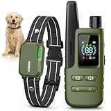 Jugbow Dog Shock Collar - 4500FT Dog Training Collar with Remote, IPX8 Waterproof Electric Dog Collar with 4 Training Modes, Security Lock, Rechargeable eCollar for 10-120lbs Small Medium Large Dogs