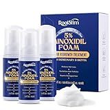 RootStim 5% Minoxidil Foam for men and women, Extra Strength Hair Regrowth Treatment for Thinning Hair and Hair Loss, Hair Follicle Health – Thicker, Fuller Hair Growth Solution 6 FL.OZ