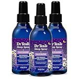 Dr Teal's Calm Blend Spray with Melatonin, Lavender & Chamomile Essential Oils, 6 fl oz (Pack of 3)