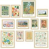 97 Decor Vintage Eclectic Wall Art Prints - Artsy Maximalist Decor Gallery Wall Prints for Bedroom Dorm, Famous Art Posters for Room Aesthetic Pictures, Colorful Eclectic Decorations (Unframed)