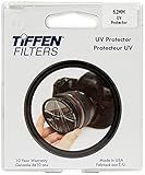 Tiffen 62UVP Slim 62mm UV Protection Filter for Camera Lens, Clear Optical Glass, Impact Resistant