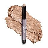 Julep Eyeshadow 101 Cream-to-Powder Waterproof Shadow Stick – Sand Shimmer – Long-Lasting, Crease-Proof, Champagne Toned Shimmer Cream Eyeshadow with Built-in Smudger