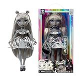 Rainbow High Shadow High Luna Madison- Grayscale 11” Fashion Doll. Grey Hair. Metallic Grey Outfit, Stylish Handbag, Great Gift for Kids 4-10 Years Old