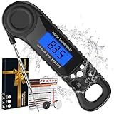 AMMZO Meat Thermometer Digital, Instant Read Food Thermometer - Waterproof for Cooking Deep Fry Oven Smoker Roast, Camping & Kitchen Essentials BBQ Accessories Grill Gifts for Men Him Dad Birthday