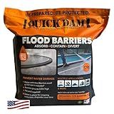 Quick Dam QD617-1 Water Activated Flood Barrier 17 feet, 1-Pack