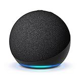 Amazon Echo Dot (newest model), Vibrant sounding Alexa speaker, Great for bedrooms, dining rooms and offices, Charcoal