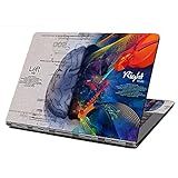 HAPPYLIVE SHOPPING Laptop Skin Sticker Decal,14 15 15.4 15.6 Protector Cover for Toshiba Hp Samsung Dell Apple Acer Leonovo Sony Asus Notebook (Left Right Brain)