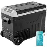 EUHOMY 53QT 12 Volt Refrigerator, -4℉~ 68℉ Portable Freezer, for Car