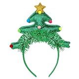 IBLUON Christmas Tree Headband for Party