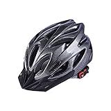 Premium Adult Cycling Helmet - Lightweight Unisex Airflow Bike Helmet (Black)