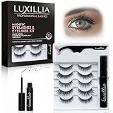 Magnetic Eyelashes with Applicator Kit - 7 Set Natural Eye Lashes