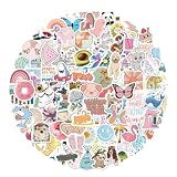 200 Cute Aesthetic Sticker Pack Waterproof Vinyl for Water Bottle Classroom