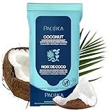Pacifica Beauty Coconut Milk & Essential Oils Underarm Deodorant Wipes, Helps Remove Odor, Aluminum-Free, Vegan & Cruelty-Free, 30 Wipes (1-Pack)