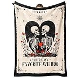 Gifts for Him Her, Anniversary Blanket for Women Men, Mothers Day Blanket Gifts for Wife, Birthday Gift for Boyfriend Girlfriend, I Love You Present, Wedding Gift for Wife Husband Couple, 60"X50"