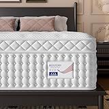 BedStory 14 Inch Medium Firm Queen Mattress, Luxury Hybrid Mattress in a Box for Zoned Pressure and Back Pain Relief, Signature Collection Deep Sleep Mattresses, 10 Years Warranty, 365 Nights Trial