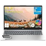 HP 15.6" Touchscreen Laptop Computer (2026 Edition), Lifetime Office 365, Intel i3-N305 (up to 3.8 GHz), Copilot AI, Windows 11 Home for School, Moonlight Blue, Type-C Hub, (16GB RAM, 512GB SSD)