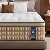 BedStory Extra Firm King Mattress 14 inch - Pain-Relieving Hybrid Mattress for Extra Lumbar & Hip Support - No Sagging Bed in a Box - 365-Night Trial - No Odor, Fiberglass-Free, CertiPUR-US Certified