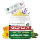 OWELL Naturals Drawing Salve Ointment for Boil & Cyst Removal, Deep Ingrown Hair, Splinter Remover, Bug Spider Bites, Bee Sting, Mosquito Itching, Poison Ivy