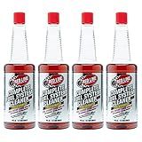 Red Line 60103 SI-1 Complete Fuel System Cleaner, Cleans and Prevents Corrosion in Fuel Systems, Cleans Injectors, Carburetors, Valve and Combustion Chamber Deposits - 15 Ounce (4 Pack)