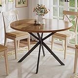 ChooChoo 47.2 Inch Round Dining Table for 4