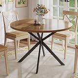 ChooChoo 47.2 Inch Round Dining Table for 4