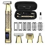 GSKY 3 in 1 Body Trimmer & Groomer,Electric Beard Trimmer & Shaver Kit