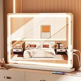 Sweetcrispy 22"x32" LED Vanity Mirror with Lights, Extra-Large