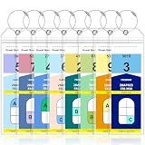 8 Pack Cruise Luggage Tags Holder Travel Essentials & Cruise Essentials 2026-2027 for Royal Caribbean & Celebrity Cruise Ships by SEAVILIA