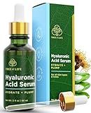 Tree of Life Beauty Hyaluronic Acid Serum, Skin Brightening Face Oil for Dark and Age Spots, Facial Serums for Dry and Sensitive Skin Care with Vitamin E for Soft Smooth Skin, 2 Fl Oz