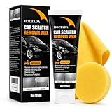 Car Scratch Remover, Removes Light Scratches and Swirl Marks in Minutes, Restores Deep Gloss with Carnauba Wax, Saves Time and Money on Body Shop Repairs, Works on All Cars, Trucks, SUVs, and RVs