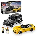 LEGO Speed Champions Mercedes-AMG G 63 & SL 63 Building Toys - Kids Pretend Play Toy Cars for Boys & Girls, Ages 10+ Years - Gifts for Christmas - 76924