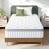 GAESTE Twin 10 Inch Hybrid Cooling Mattress, Medium Plush Feel