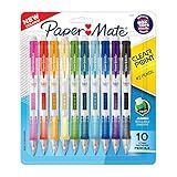 Paper Mate Clearpoint Mechanical Pencils, 0.7mm HB #2 Pencil Lead, 2 Pencils, Assorted Fashion Barrel Colors, 10 Count - Back to School Essentials, Note-Taking, Teacher Supplies