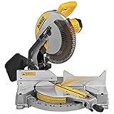 DEWALT 12-Inch Miter Saw, 15-Amp, Single Bevel, Compound (DWS715)
