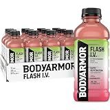 BODYARMOR Flash IV Hydration Drink, Strawberry Kiwi, 20 Oz (12 Pk)