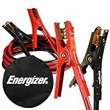 Energizer Jumper Cables for Car Battery, Heavy Duty Automotive Booster Cables for Jump Starting Dead or Weak Batteries with Carrying Bag Included (20-Feet (4-Gauge)