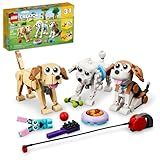 LEGO Creator 3 in 1 Adorable Dogs Building Toys - Pretend Play Toys for Girls & Boys, Ages 7+ Years - Kids Learning & Educational Sets - Gift Ideas - 31137