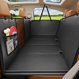 URPOWER Hard Bottom Dog Car Seat Cover for Back Seat, Waterproof Hammock