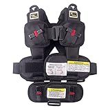 RideSafer - Extra Small (XS) Black, Lightweight, Compact, Portable Car Seat, 2+ years; 26.5–40 lb - Perfect for Travel and Everyday Child Safety