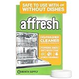 Affresh Dishwasher Cleaner, Mess-Free Deep-Cleaning Tablet, 6 Month Supply