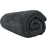 HOMEXCEL Professional Car Drying Towel (36"x 24") with Twisted-Loop Technology, 1200GSM for a Streak-Free Finish – Microfiber Towels for Cars, Trucks, SUVs, RVs and Motorcycles