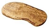 Naturally Med - Olive Wood Cutting Board/Cheese Board - 14 inch. Olive wood board for cheese, cutting, kitchen, charcuterie. Handcrafted, artisan product.