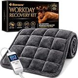 Far Infrared Weighted Heating Pad Kit, XL Back Heat & Cold Pack