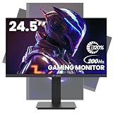 CRUA 24.5" FHD 200Hz Vertical Monitor, Height/Pivot/Swivel/Tilt Adjustable