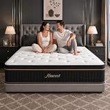 King Size 14 Inch Hybrid Mattress in a Box, 2026 Hotel-Level Upgraded Medium Plush Mattress with Cooling Gel Memory Foam, 7-Zone Pocket Coils, Motion Isolation,Fiberglass-Free, 365-Night Trial