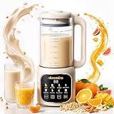 Arcmira 68oz Automatic 8-in-1 Nut Milk Maker, 10 Blades -No Soak, Self-Clean, Delay Start & Keep Warm, for Almond/Soy/Oat Milk, Juice, Boil Water, Shakes - Plant-Based Dairy Free for Family & Party